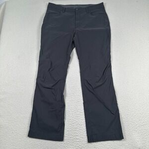 Eddie Bauer Tech Pant Men's 36x30 Nylon Stretch Hiking UPF 50+ Outdoor‎ Gray